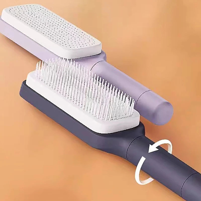 SpinnyBrush™ Self Cleaning Hair Brush