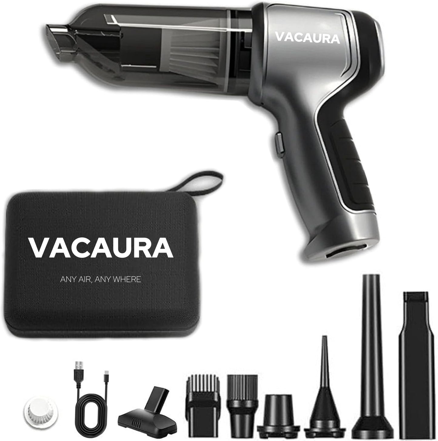 Vacaura Pro - Portable Handheld Vacuum & Blower