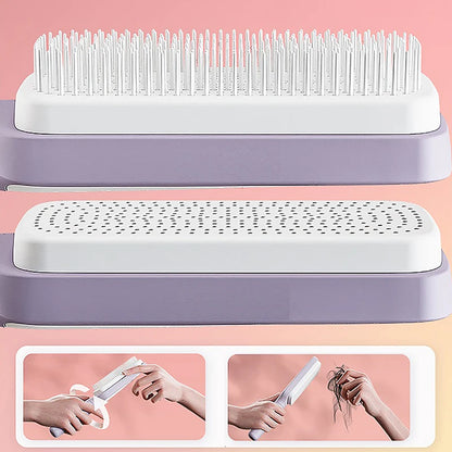 SpinnyBrush™ Self Cleaning Hair Brush