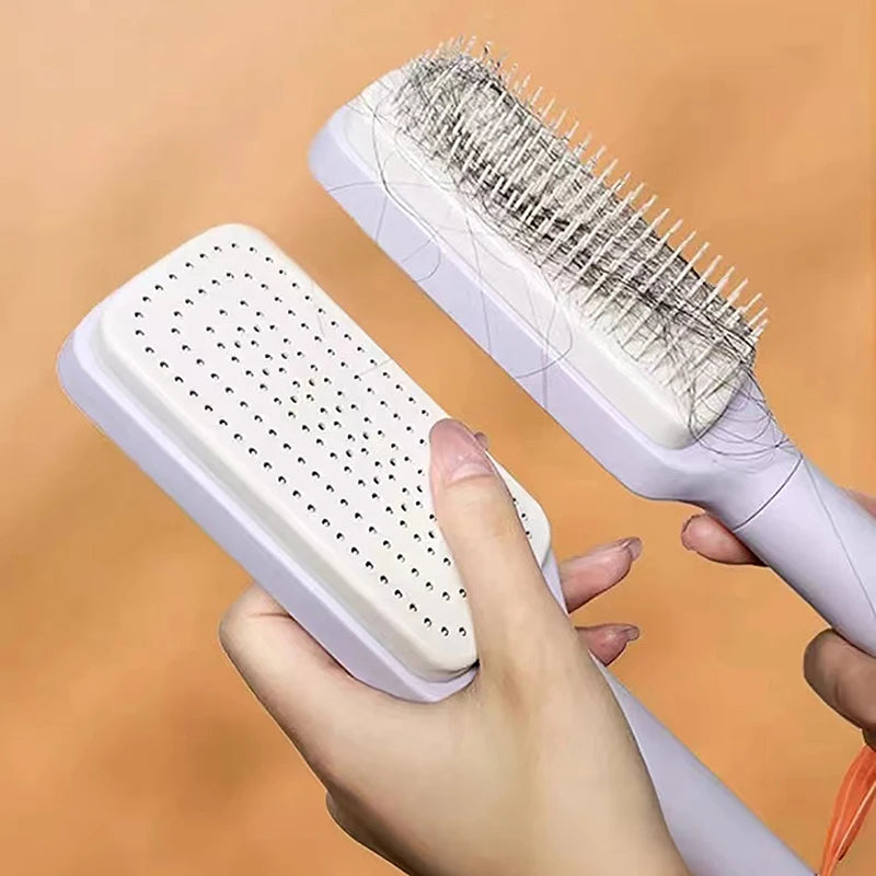 SpinnyBrush™ Self Cleaning Hair Brush